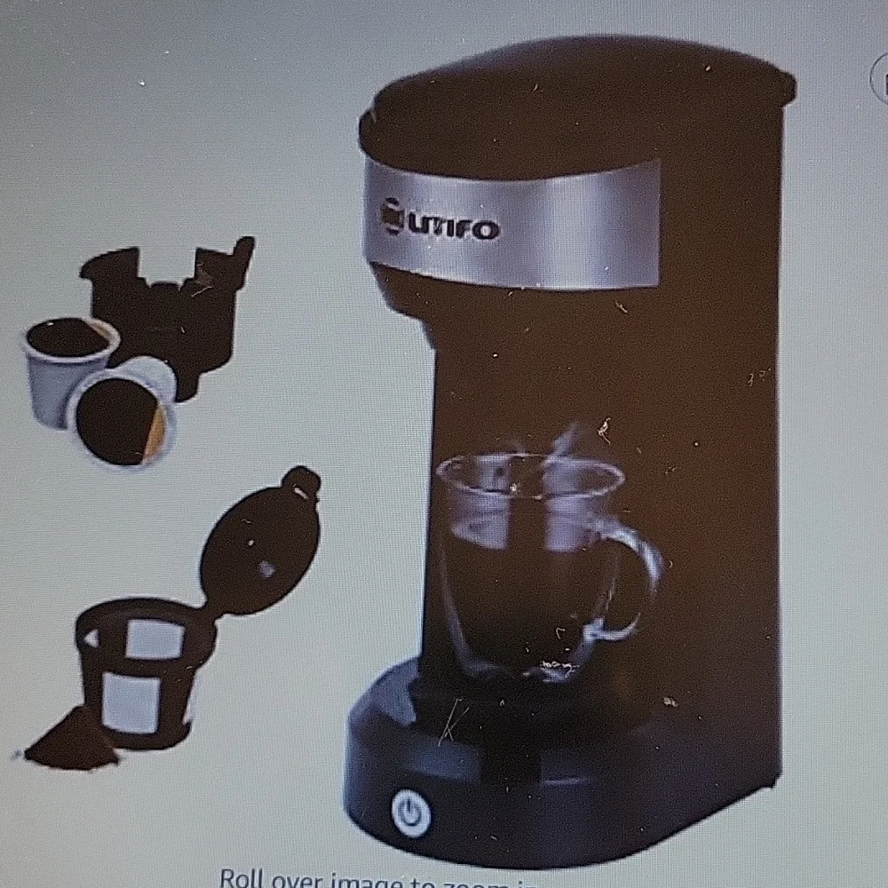 Litifo single serve coffee maker tea K Cup Pod 6-14 oz reservoir fast brew NEW…